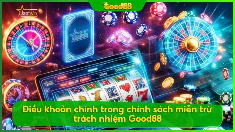 Good88 không chịu trách nhiệm trong những trường hợp bất khả kháng như thiên tai, dịch bệnh