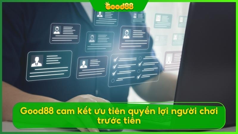 
Chính sách bảo mật tại Good88 được thiết lập để bảo vệ quyền lợi hợp pháp của người chơi.