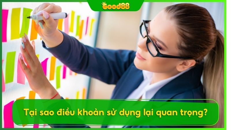 Nắm rõ điều khoản sử dụng giúp bạn bảo vệ quyền lợi của mình khi tham gia cá cược tại Good88