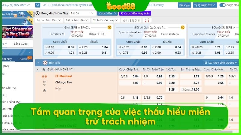 Người chơi nâng cao ý thức tự chịu trách nhiệm qua việc hiểu rõ miễn trừ trách nhiệm