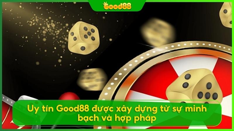 Good88 sở hữu giấy phép hoạt động bởi chính phủ Costa Rica, giấy chứng nhận an ninh mạng từ GEOTRUST