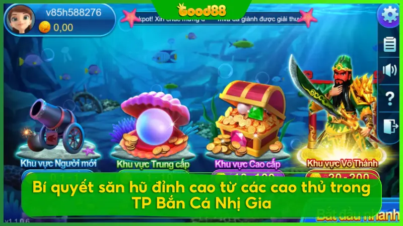 Kinh nghiệm chơi bắn cá nổ hũ TP Bắn Cá Nhị Gia từ cao thủ