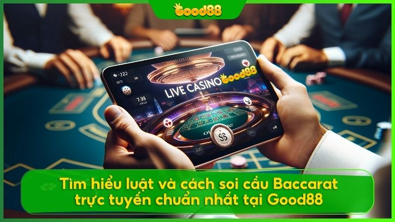 Tìm hiểu luật và cách soi cầu Baccarat trực tuyến chuẩn nhất tại Good88