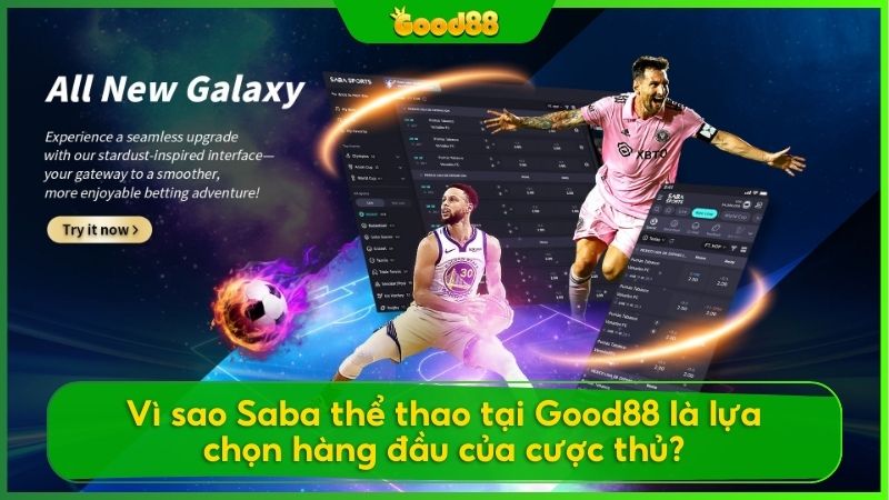 Khám phá sảnh SABA thể thao tại Good88